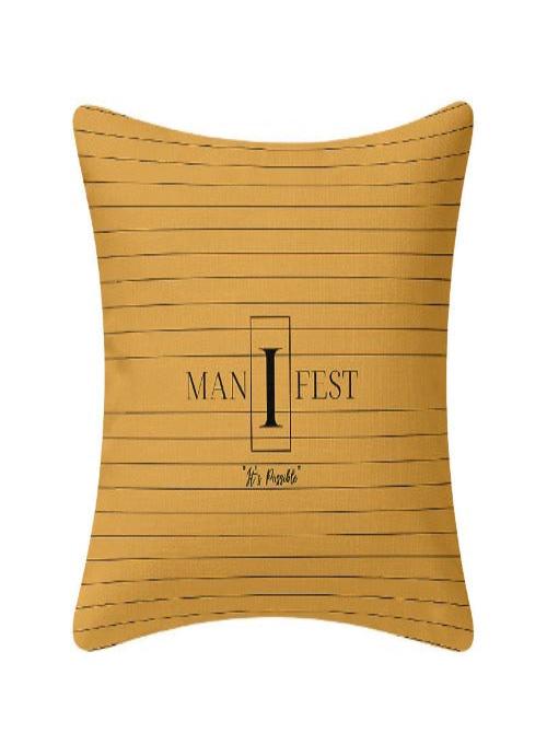 I Manifest "You Had Me At Yellow" Pillow Cover